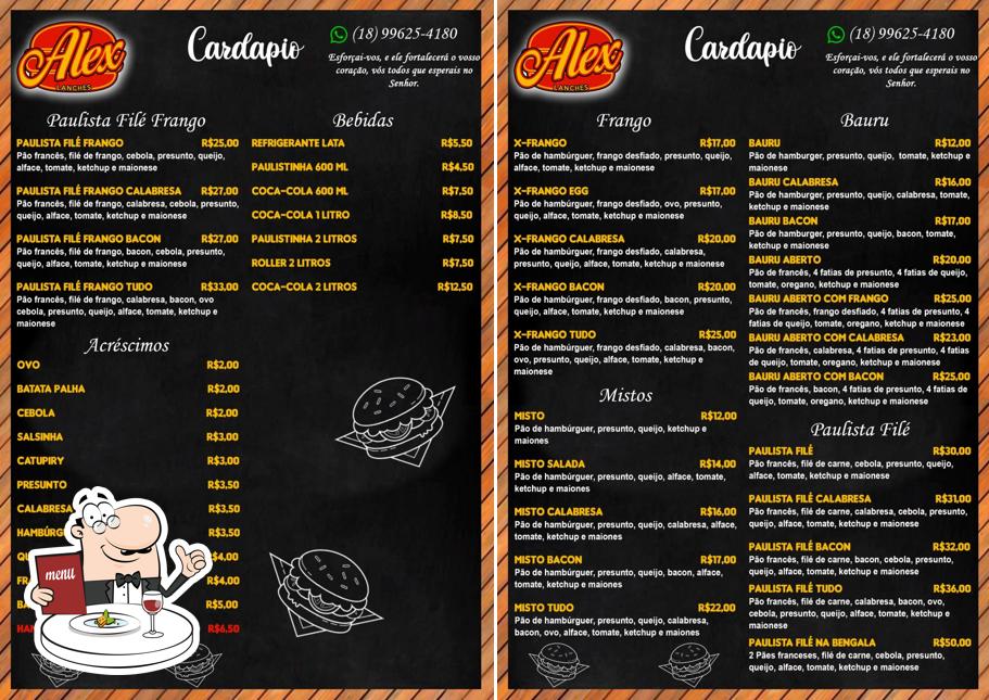 Alex lanches