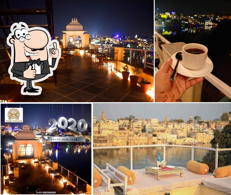 Here's a pic of Daagla Restaurant (Lake Side Rooftop Restaurant Udaipur)