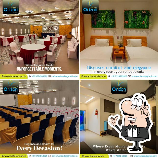 The interior of Hotel Orizon The interior of Hotel Orizon