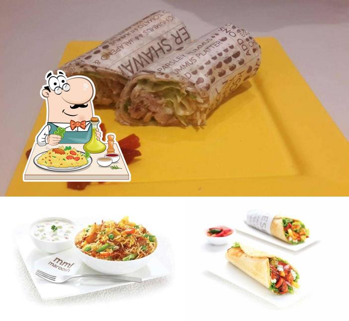 Food at MM Maroosh
