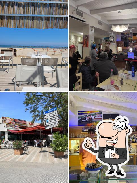 Siediti a un tavolo di Roxy Bar Bellaria