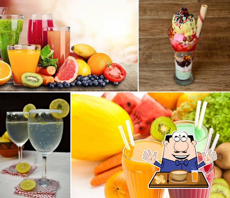 Food at AS Juice & Communication