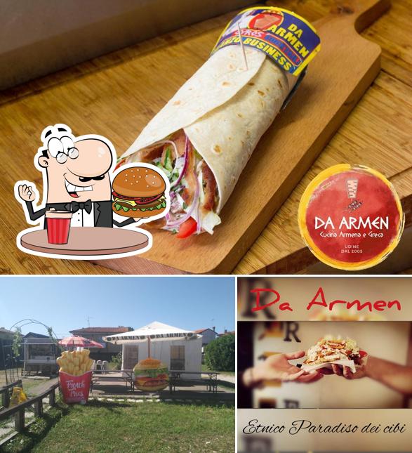 Prenditi un hamburger a Da Armen