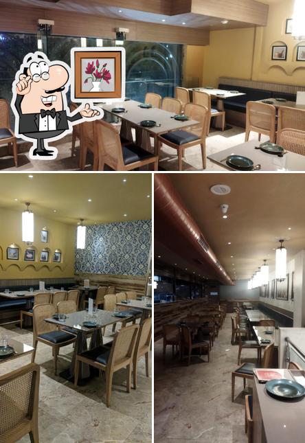 The interior of Masala Republic