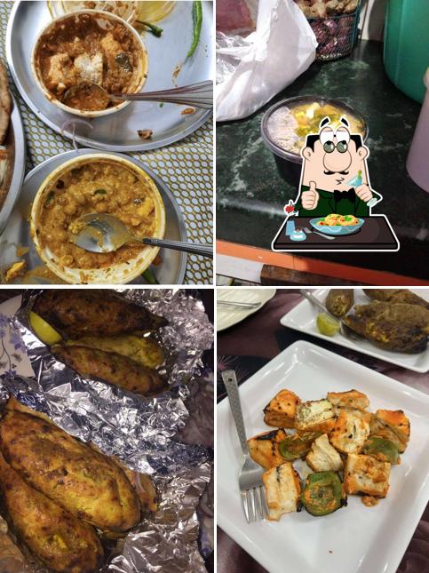 Food at SatGuru Dhaba