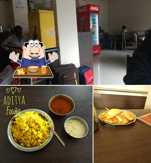 Food at Suprabhat hotel