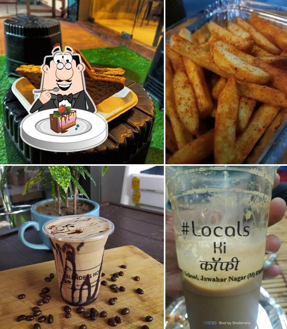 Chocolate cake at The Blenders House