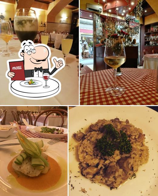 Cibo al Ristorante Trovatore
