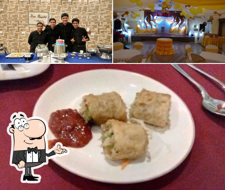 The photo of interior and food at Cool 'n' Spice