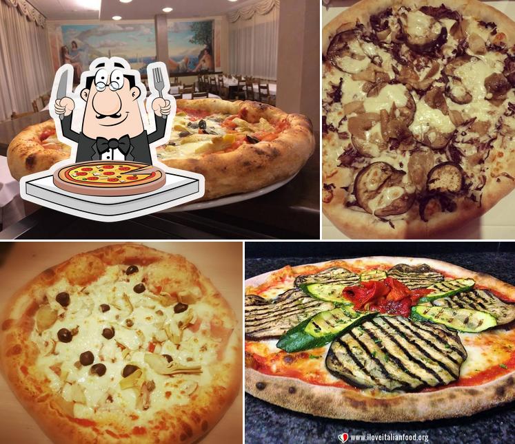 Scegli tra le svariate varianti di pizza