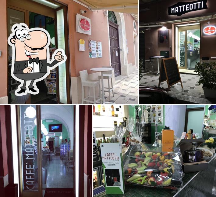 Gli interni di Caffè Matteotti