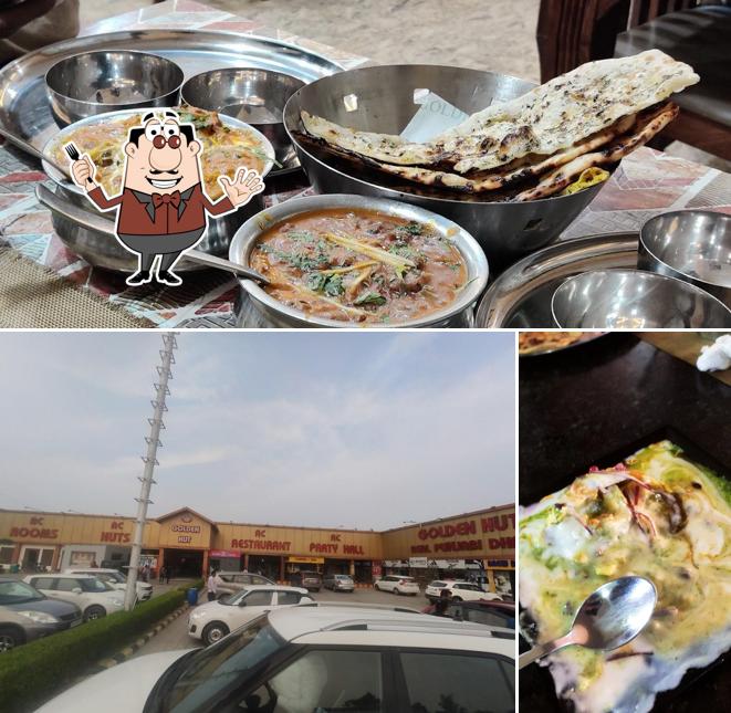 The restaurant's food and exterior