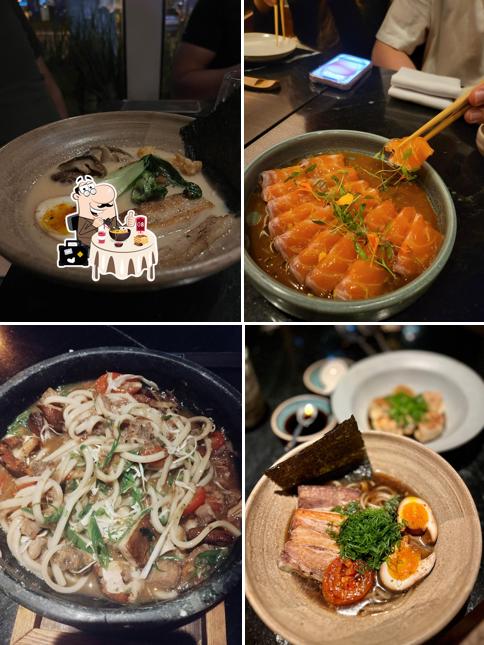 Lámen em Fāmu Restaurante