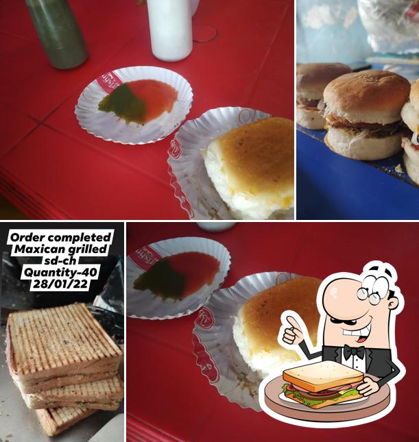 Grilled cheese sandwich at Kutchiking Ankleshwar