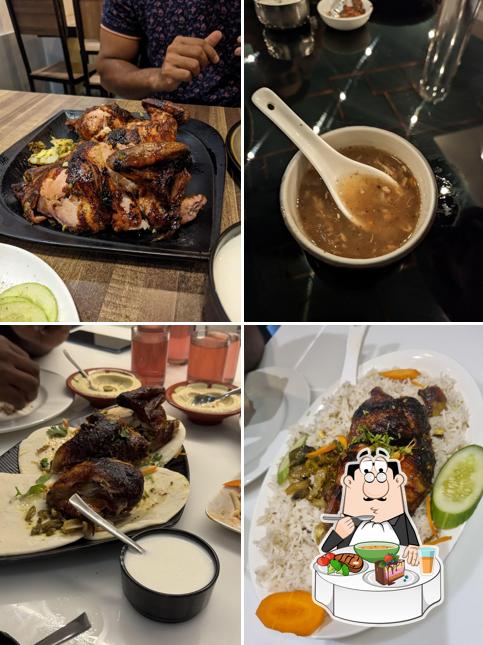 Hot and sour soup at Oven Shawai Restaurant Akkikkavu