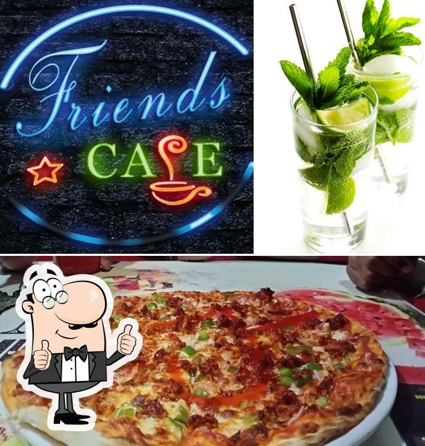 Look at the photo of Friends Cafe