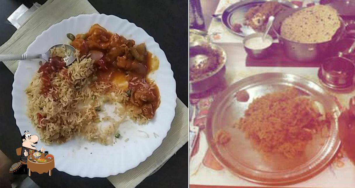 Food at Punjabi Dhaba