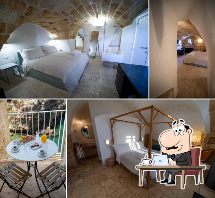 Gli interni di AQUAMAREA Boutique Hotel I Rooftop Bistrot | Cocktelleria