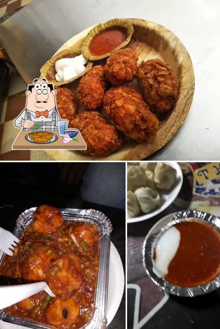 Chicken wings at Arjun Momos s