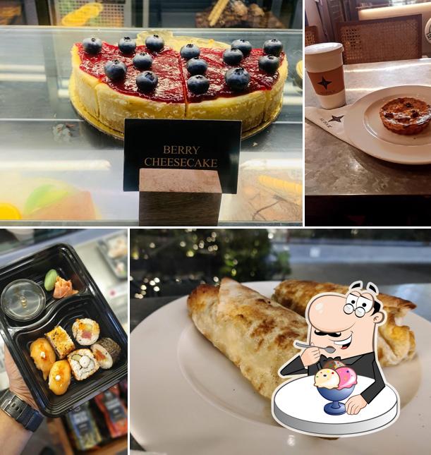 Au Four serves a range of sweet dishes