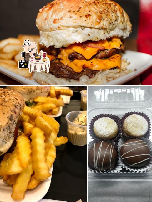 Comida em beeff hamburgueria