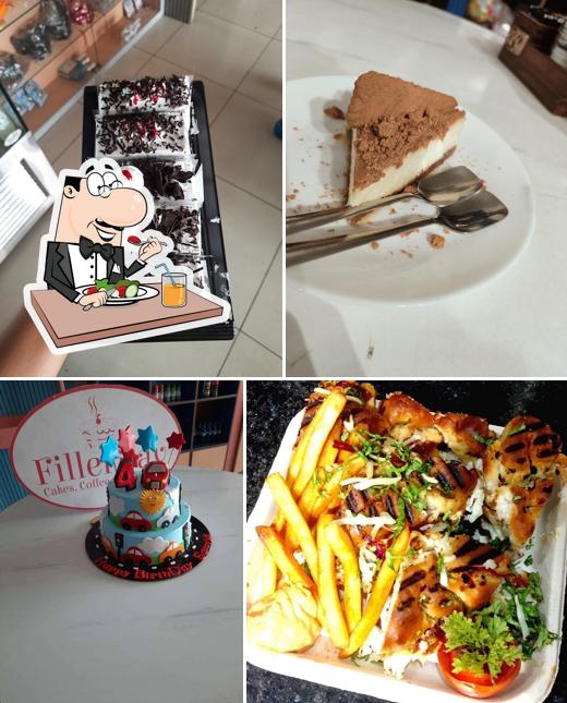 Food at Filler Bay cafe