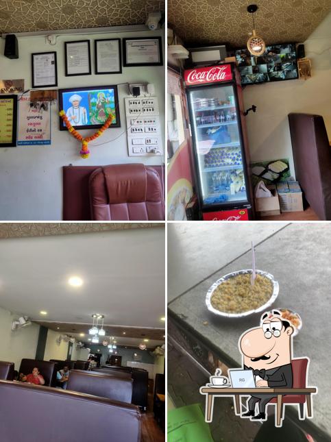 The interior of Jalaram kadhi khichdi