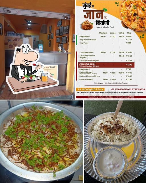 Meals at Mumbai's Jan Biryani