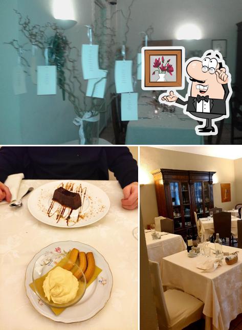 Gli interni di Osteria Amarotto