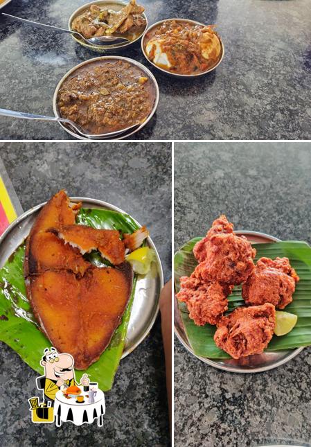 Food at Yediyur Ramanna Military Hotel