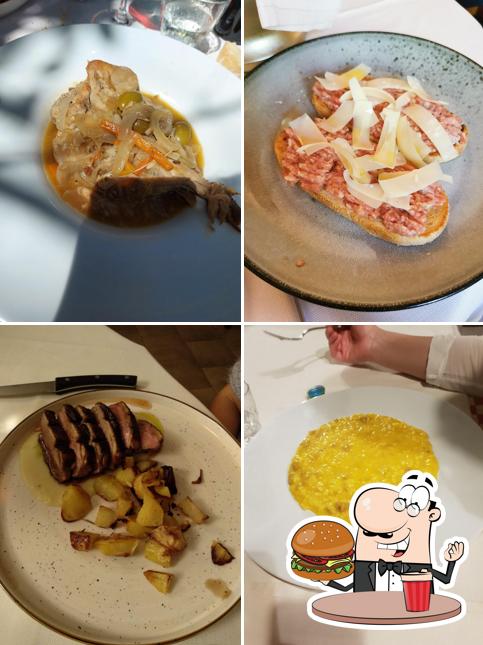Ordina un hamburger a Trattoria Birot