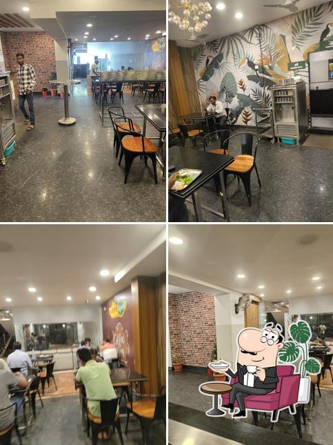 The interior of Udipi's Upahar Gowlidoddy