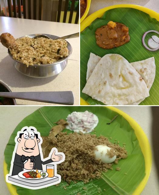 Food at Ruchibe Restaurant