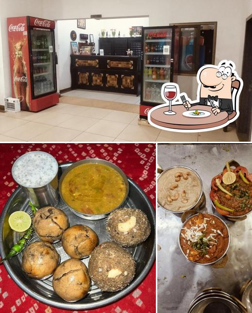 This is the picture showing food and interior at Shivaji Restaurant