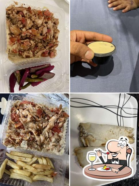 Food at The Lebanese Factory - Lebanese Restaurant Lebanese Food Grilled & Rotisserie Chicken Shawarma Roll