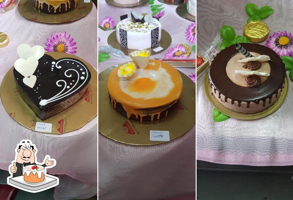 Here's a picture of Monginis Cake Shop