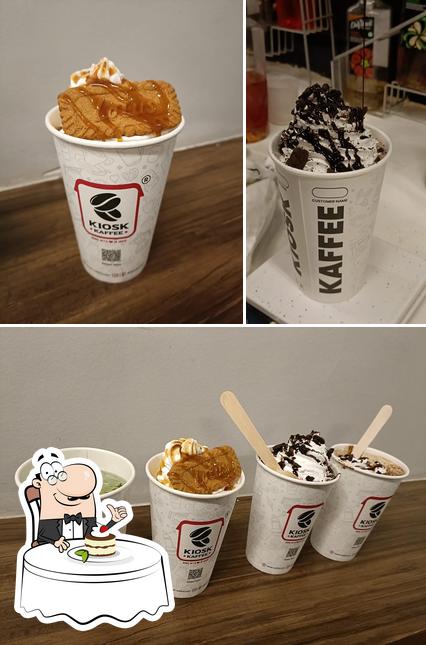 KIOSK KAFFEE provides a range of sweet dishes