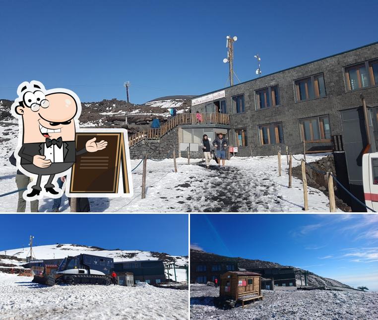 Gli esterni costituiscono una caratteristica importante di Bar Funivia dell'Etna 2500 mt