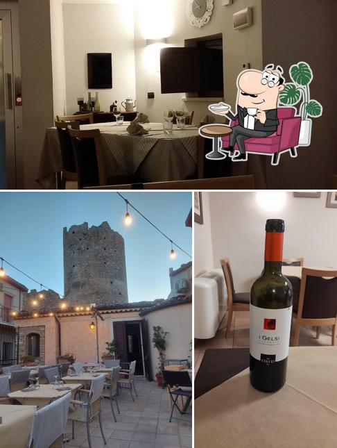Gli interni di Trattoria Casalnuovo