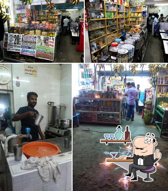 The interior of Mahalaxmi Bakery