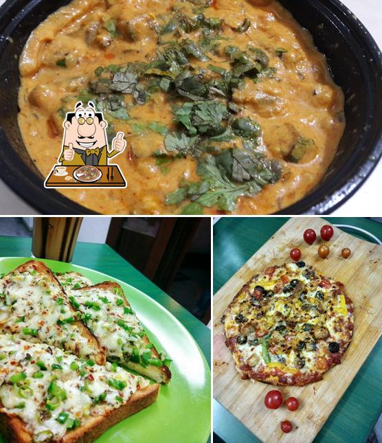 Try out pizza at Ms Muffet