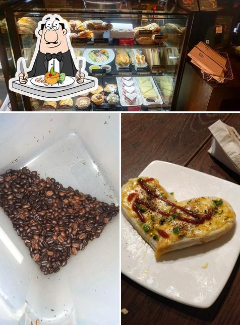 Food at Thick Coffee Shope