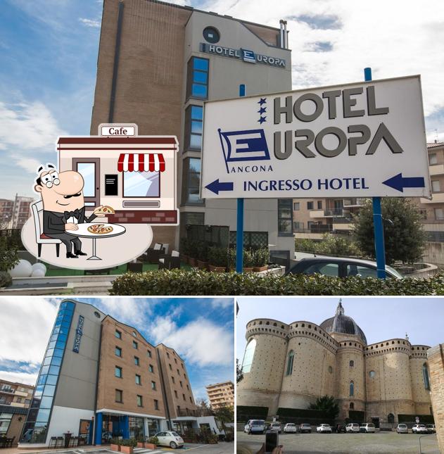 Gli esterni di Hotel Europa