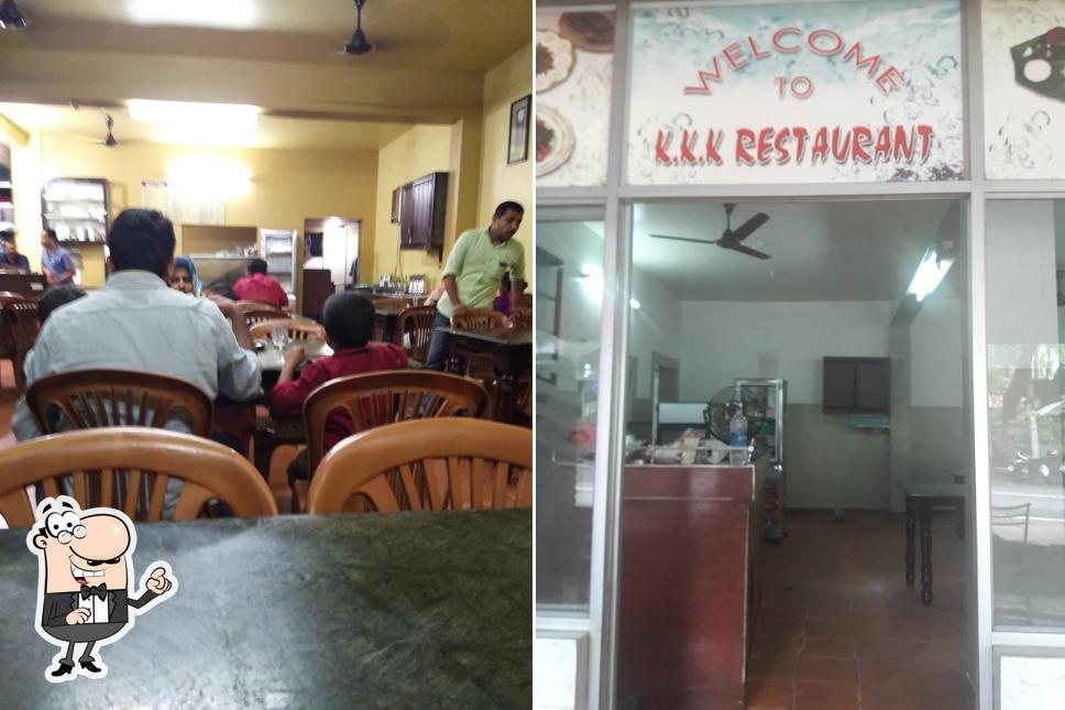 Check out how K.K.K. Restaurant looks inside