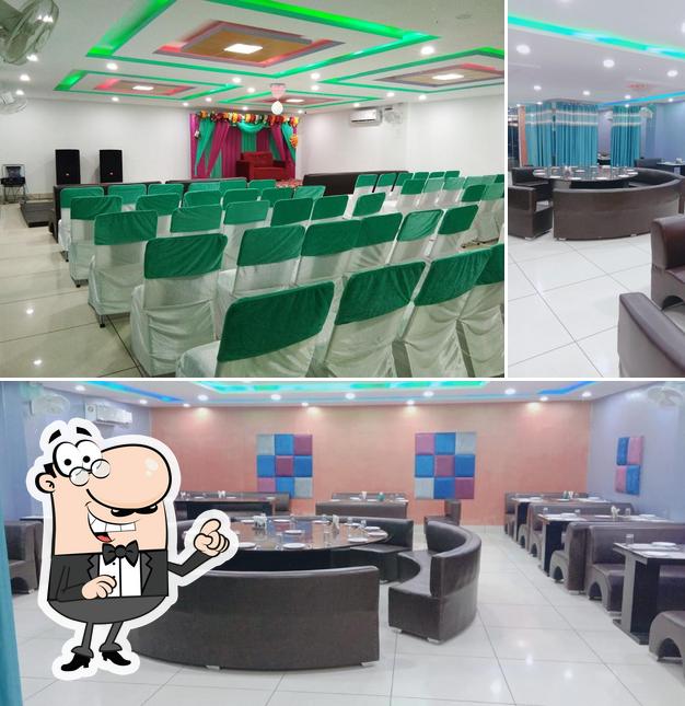 The interior of Kaire Restaurant & Party hall