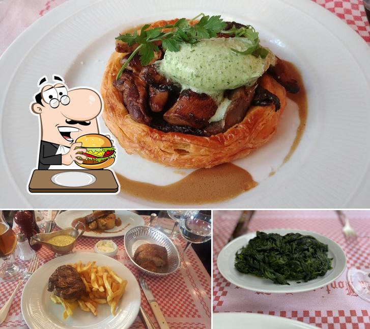 Essayez un hamburger à La Fontaine de Mars