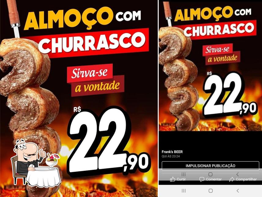 Frank´s Beer serve uma gama de pratos doces