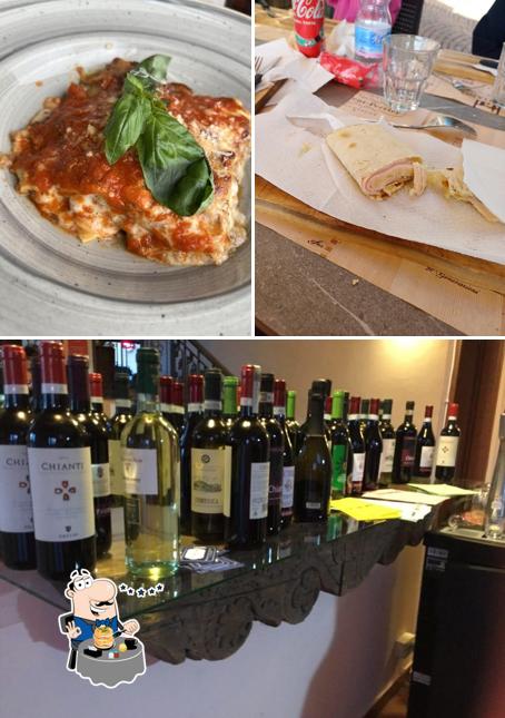 Questa è la immagine che mostra la cibo e alcol di Snack Bar Vista Lago