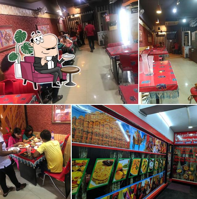 The interior of Rajasthani Rasoi