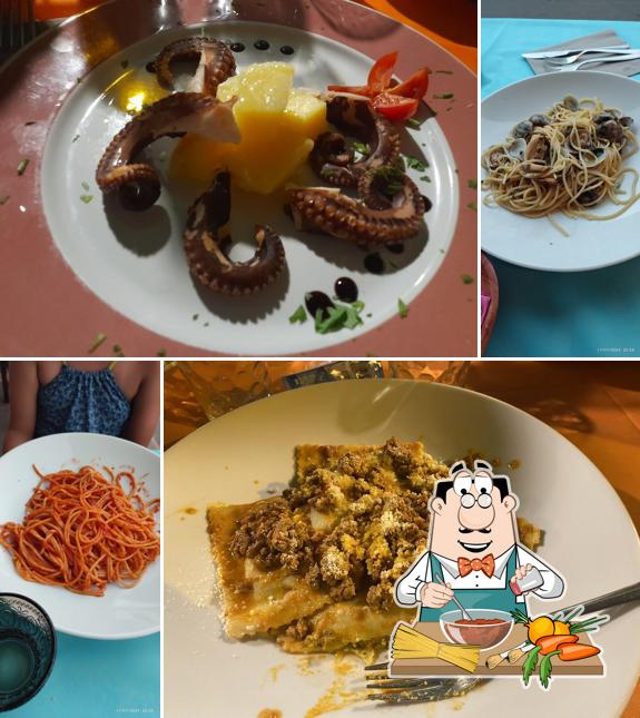 Spaghetti alla bolognese al Antica Hostaria Trattorie Martini